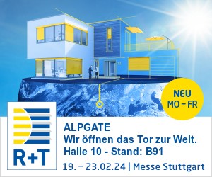 R+T 2024 – Weltleitmesse Tore vom 19. bis 23. Februar 2024