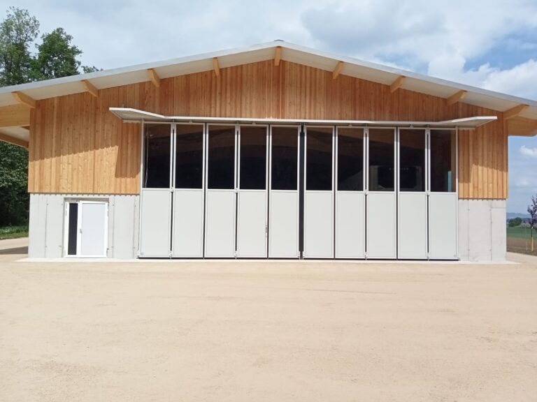 Tailor-Made for the Lehnerhof: Sliding Folding Doors in 12 and 16-Meter Widths